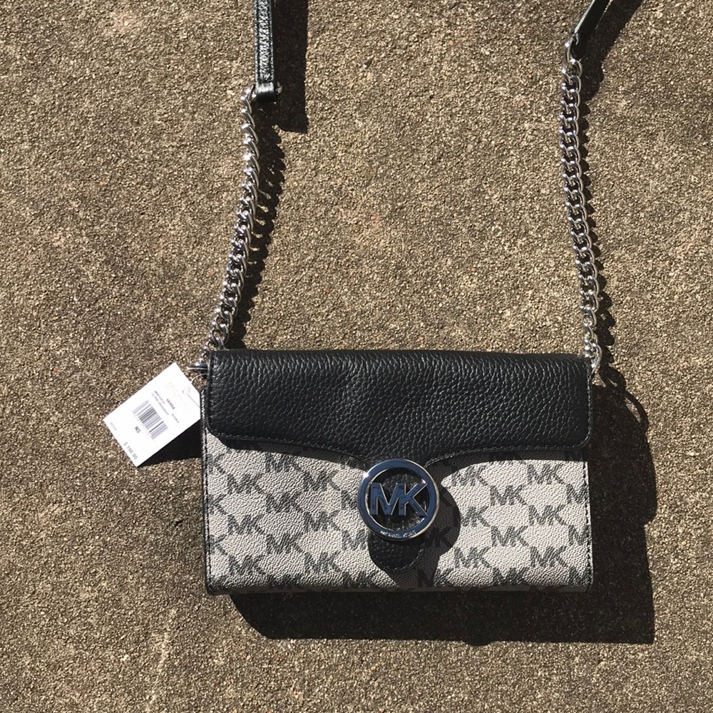 NWT michael kors vanna cross-body bag